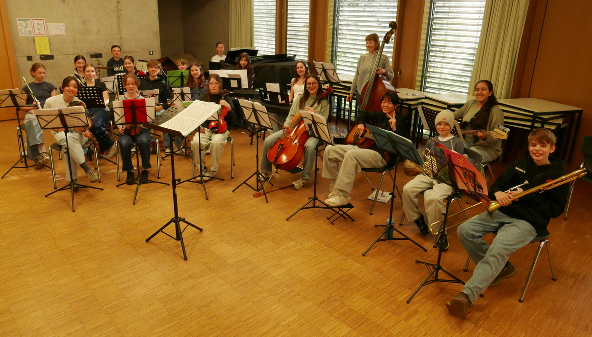 Probentag des Orchesters